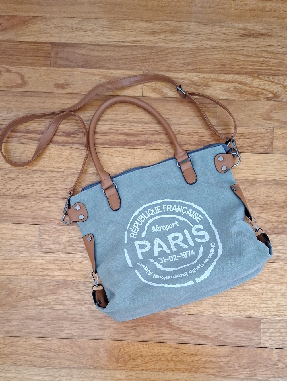 Cross Body Bag Shoulder Bag Messenger Bag Canvas Vintage Style